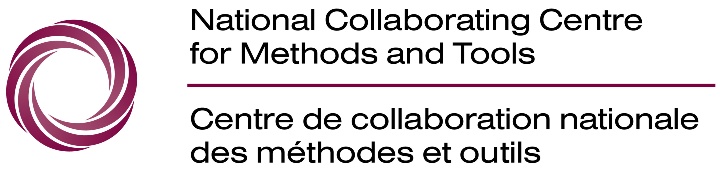 National Collaborating Centre for Methods and Tools