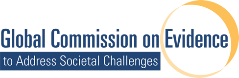 Global Commision on Evidence Logo (to Address Societal Challenges)